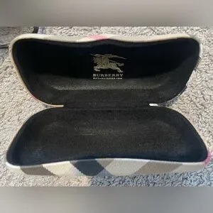Burberry Purple Sunglasses with Checkered Case Burberry | Accessories | Burberry Purple Sunglasses With  main image 3